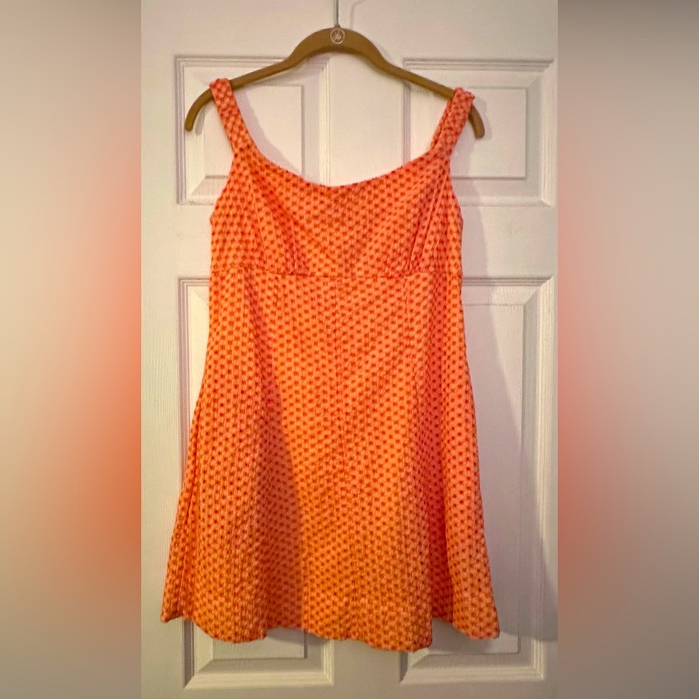 NWT - Free People Berry Kiss Mini Dress - Medium - Orange